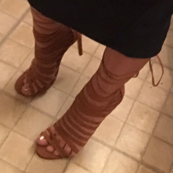 Shoes Tie Up Heels Poshmark